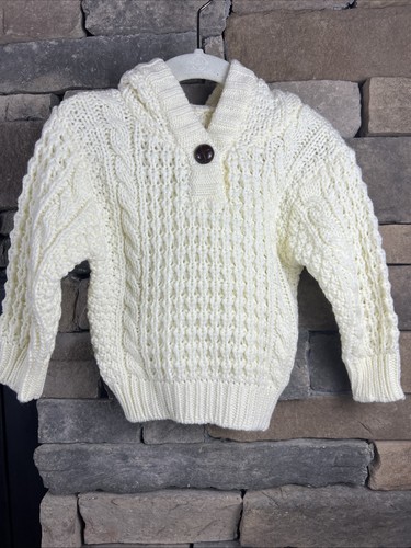 Aran hooded sweater - aran,