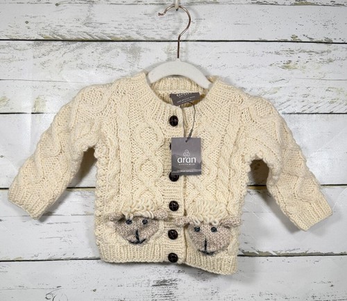 Aran 100 merino - 100%, handknit