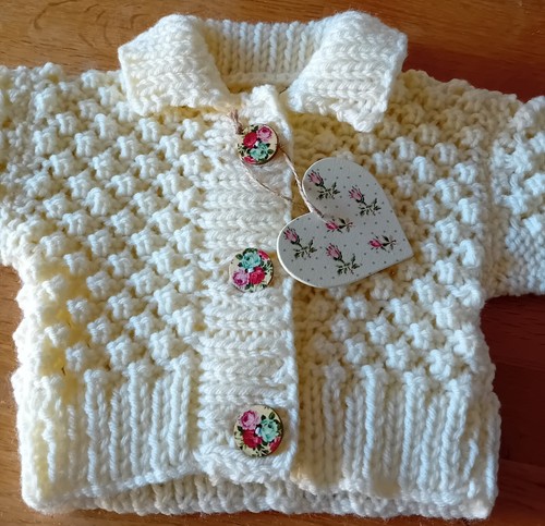 Stunning hand knitted - stunning, aran