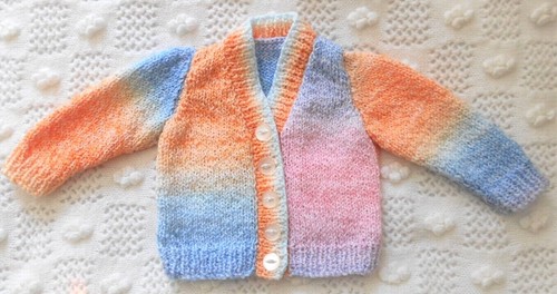 New hand knitted cardigan - new,