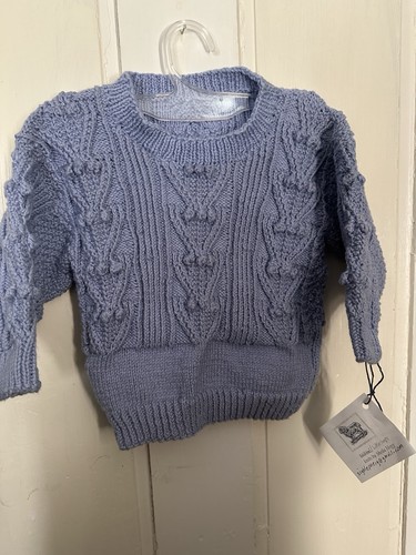 Child aran pullover - child’s,