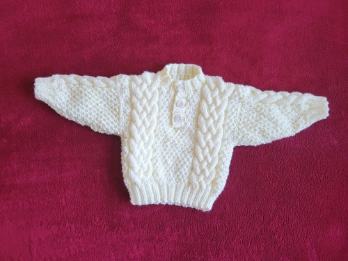 New hand knitted - knitted, aran