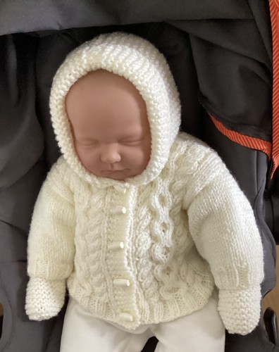 Baby new hand - baby, hooded