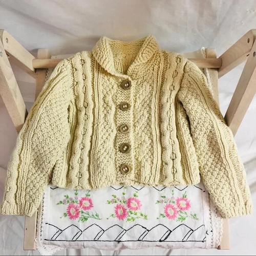 Hand made knitted - knitted, aran